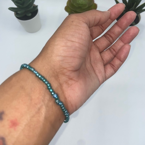 Handmade Trendy Y2K Inspired Glass Seed Bead Bracelet Set - Picture 6 of 8